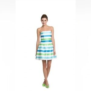 Lily Pulitzer Striped Strapless Dress